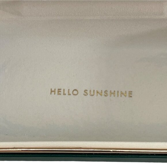 Kate Spade Sunglasses Case With Cleaning Cloth Pink Green Hardcover Large - Picture 5 of 13